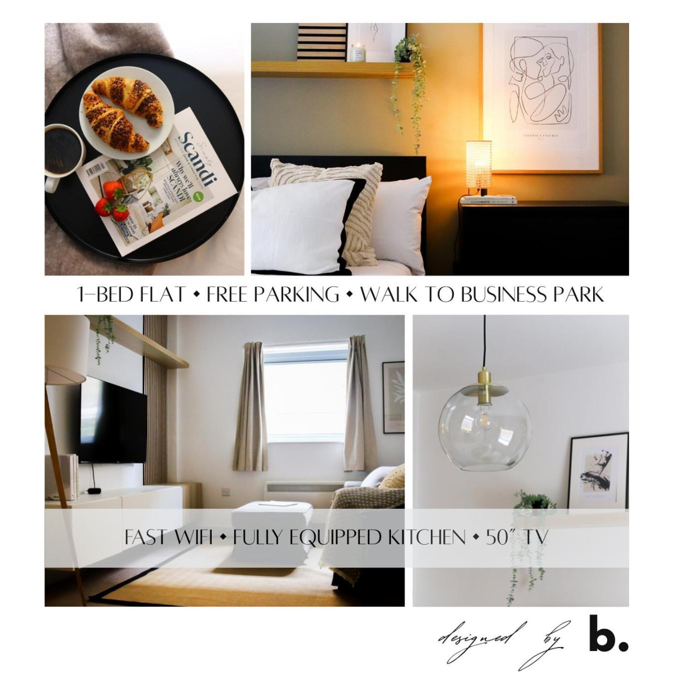 Luxurious Fully Equipped Cowley 1 Bed Apartment With Free Parking أكسفورد المظهر الخارجي الصورة